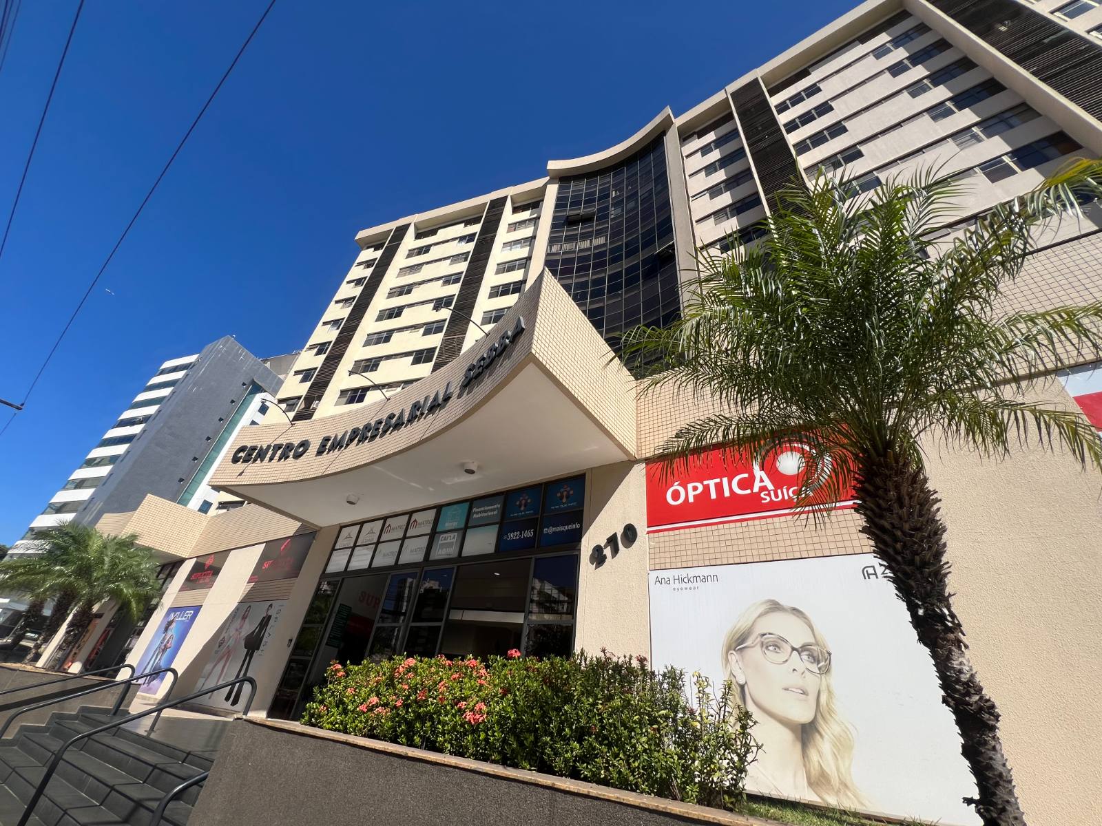 Edifício Centro Empresarial Sebba, Setor Nova Suíça, Goiânia, Goiás.